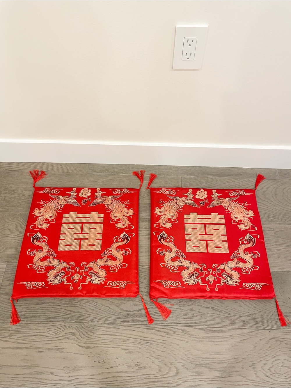 2 Chinese Tea Ceremony kneeling pads